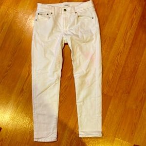 Polo, Ralph Lauren, white jeans